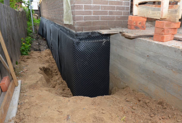 Crawl space vapor barrier installation in Benton, KS